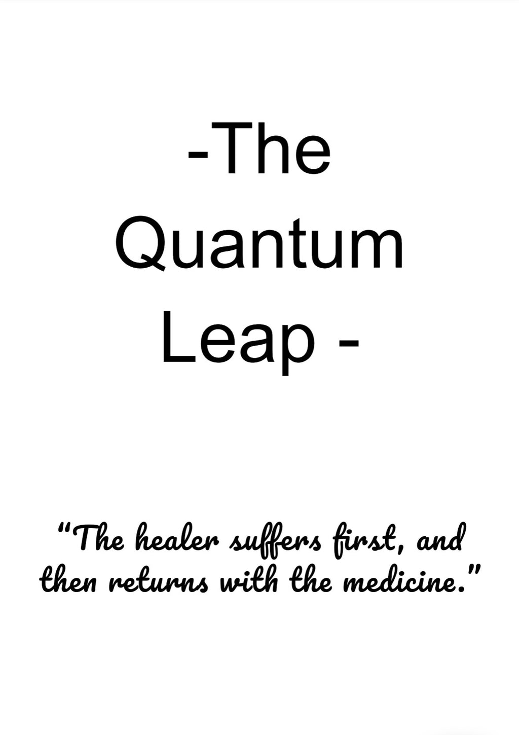 The Quantum Leap - Resell & Rise